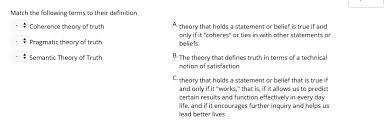 Solved Match The Following Terms To Their Definition Co Chegg Com