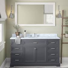 There is absolutely no mdf or cheap particle board anywhere in this product. Birch Lane Eliason 60 Single Bathroom Vanity Set Reviews Wayfair
