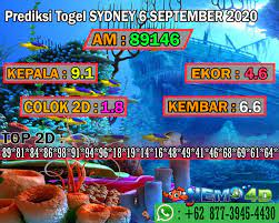 Prediksi Togel Sydney 6 September 2020 Di 2020 Emo Kembar Singapura