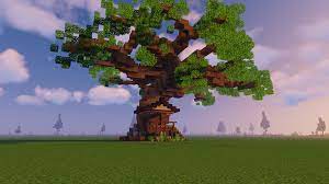 Treehouse Download Schematic Minecraft Tree Minecraft Treehouses Minecraft Creations