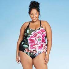 Shop Target For One Piece Swimsuits In A Variety Of Styles Patterns And Sizes Free Shipping And Free Returns One Piece One Piece Swimsuit Plus Size Swimsuits