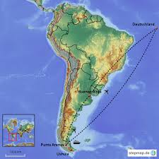 Chile auf einer weltkarte chile auf einer großen landkarte von südamerika: Stepmap Sudamerika Chile Deutschland Landkarte Fur Deutschland