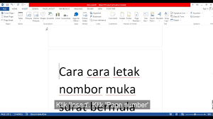 Cara menghilangkan page number cover mudah. Cara Letak Nombor Muka Surat Bermula Dari Page Kedua Ms Word Youtube