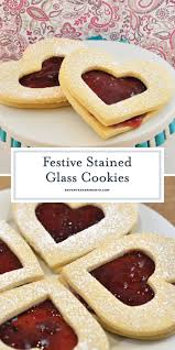 Stained Glass Cookies Are The Perfect Sweet Treat For Valentines Day A Delicious Sugar Cookie San Cookie Recipes Jam Easy Christmas Cookie Recipes Jam Cookies