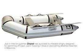 chanel dinghy would look great with the yacht