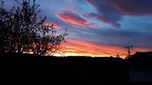 Tabelle mit uhrzeit, himmelsrichtung, tageslänge & dämmerung. Ein Herrlicher Sonnenuntergang Heute Allgemein Forum
