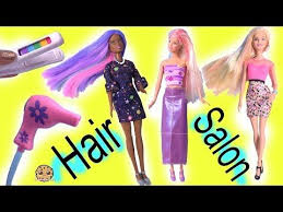 Barbie Hair Salon Rainbow Color Changing Style Dolls Cookie Swirl C Video Youtube Barbie Hair Cookie Swirl C Doll Cookies