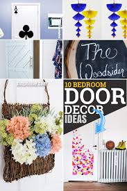 The door is based on a common classic design using a horizontal engraving creating a look of wide boards. 10 Diy Bedroom Door Decor Ideas Simphome