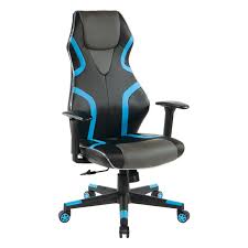 Light up your battlefield with the world's first illuminated gaming chair with human led sensor. Rogue Gaming Chair In Black Faux Leather With Led Light Piping And Blue Trim Rog25 Blu