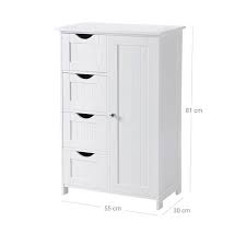 Grande capacité de rangement et de charge 8 tiroirs d'une hauteur : Meuble Rangement Bois Placards Vasagle Par Songmics