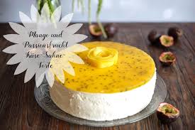 Mädchen, bekommen könnte, ist das selbst gemachte. Mango Und Passionsfrucht Kase Sahne Torte Marion S Kaffeeklatsch