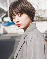 マッシュヘアスタイル 髪型 前髪あり 前髪なし 黒髪 パーマ lala magazine ララマガジン 短い髪のためのヘアスタイル 髪型 ヘアスタイル