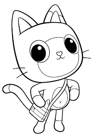 Click on each picture below to go to a printable pdf. Pandy Paws From Gabby S Dollhouse Coloring Page Free Printable Coloring Pages For Kids