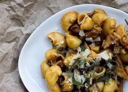Top with cheese and chives. Mushroom Truffle Pumpkin Pasta Pumpkin Pasta Stuffed Mushrooms Pasta
