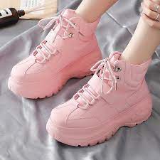 Shop online for women's designer wedges & platform sandals. Fashion Harajuku Sneakers Jk2074 Women Platform Shoes Girls Shoes Pink Shoes