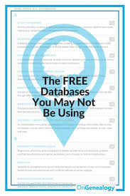 Using Your Library S Online Genealogy Databases Genealogy Databases Genealogy Library Family Tree Genealogy