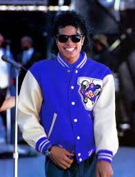 Michael jackson letterman shop jacket
