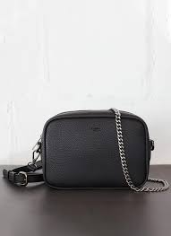 Boxwalla is very excited to have recently started stocking angela roi luxury handbags & wallets. Angela Roi Grace Mini Cross Body Signet Black Naturisimo