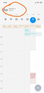Calendrier avec numéro des semaines, calendrier 2021 avec semaines, à partir du mois (février), calendrier par semaines à imprimer. Comment Mettre Le Numero De Semaine Dans L Agenda Xiaomi Parametres Et Astuces Mi Community Xiaomi