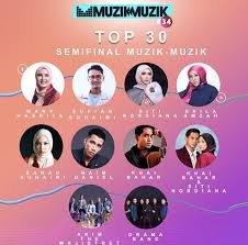 Rasmi Senarai 30 Lagu Separuh Akhir Muzik Muzik 34 Murai My