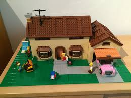 Dieses set ist eine detaillierte nachbildung des berühmten hauses der. Simpsons Haus Garagenumbau Grundstuck Doctor Brick