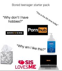 Bored teenager starter pack : rstarterpacks