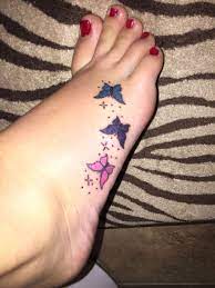 45 Lovely Foot Tattoo Ideas For Girls Addicfashion Butterfly Foot Tattoo Foot Tattoo Tattoo Designs Foot