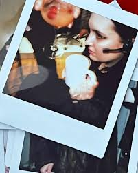 In good company💝 Polaroids from our Mandatory Office Holiday Party 📸  @annagreer