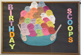 Classroom Birthday Bulletin Board Ideas For Preschool Pin By Scribbletime A Center For Earl On Amazing Bulletin Boards Birthday Board Classroom Classroom Birthday Birthday Bulletin