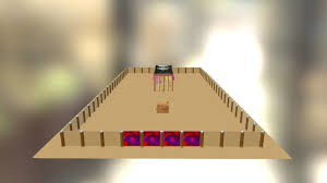 The tabernacle of moses was built by moses, per instruction from god, during the exodus out the dating of the exodus and the building of the tabernacle of moses, like many biblical dates, is a highly. Biblical Tabernacle Mishkan Download Free 3d Model By Thedeserttabernacle Thedeserttabernacle 41d3c77