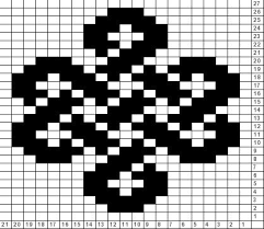 Tricksy Knitter Charts Celtic Knot Needlework Charted