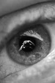 Artistic Black And White Mirror Photography Self Portrait From Within Someone Else S Eye Mirror Photography Creative Self Portraits Photography