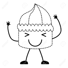 Kawaii~chan references japanese culture often, including a maid cafe, and her own name! Kwaii Muffin Icon Royalty Free Cliparts Vectors And Stock Illustration Image 95653301