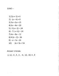We did not find results for: Weekly Homework For Second Semester Algebra 1 By Kristi Crawford