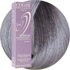 Titanium Color Brilliance Brights Semi Permanent Hair Color By Ion