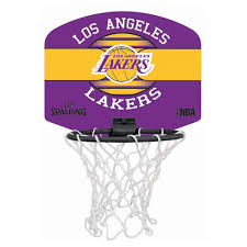 The portland trail blazers host the los angeles lakers friday night in a huge game for both teams presently tied for sixth place in the western conference. Spalding Nba Mini Board Los Angeles Lakers Goalinn