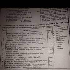 Check spelling or type a new query. Contoh Soal Menjodohkan