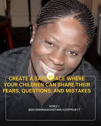 Mom provides love and acceptance to children