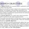 Following research objectives would facilitate. 1
