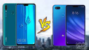 Huawei Y9 2019 Vs Xiaomi Mi 8 Lite Specs Comparison Huawei Xiaomi Galaxy Phone