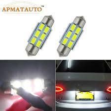 2 X 36mm No Error Number License Plate Light Led Bulb For Audi A2 A3 8l