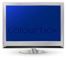 Bs6 tvs apache rtr 160 4v price: Vector Silver Lcd Tv On White Stock Vector Colourbox