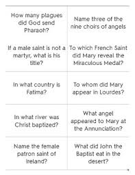 These are questions are asked of catholic 8th . Catholic Trivia Worksheets Teaching Resources Tpt
