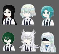 Some hnk characters | Land of the Lustrous Amino