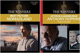 0 bafta film awards 2021: U S Road Movie Nomadland Emerged As The Big Winner At The Oscars On Sunday With Three Major Prizes Including A History Making Award For Director Chloe Zhao