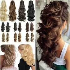 Go for crop mens haircut styles if you have a full head. Claw Thick Wavy Curly Pony Tail Layered Ponytail Clip In On Hair Long Extensions Ebay