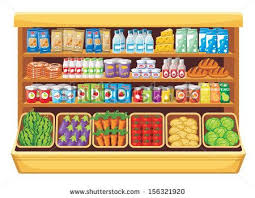 Supermarket Shelf Stock Photos Images Pictures Roupas De Papel Imagens De Enfermagem Livros De Atividades