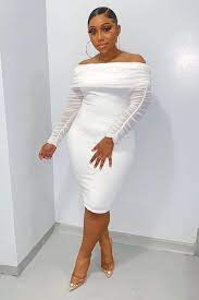 Dinner party ideas, dinner party planning, what to wear to a dinner party? Take Me On A Dinner Date Dress Off White White Dress Party Casual Dresses With Sleeves Classy Dress Outfits