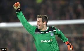 Thomas david heaton (born 15 april 1986) is an english professional footballer who plays as a goalkeeper for premier league club aston villa and the england national team. Cardiff 1 Crystal Palace 1 Tom Heaton Did His Homework Daily Mail Online