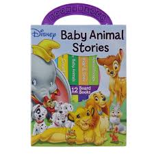 Disney Baby Animal Stories My First Library 12 Board Book Block Set Board Book Target